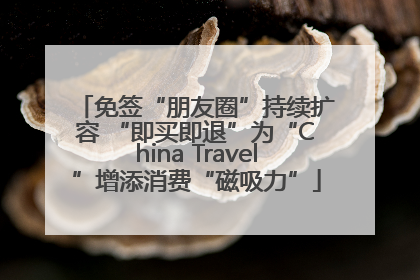 免签“朋友圈”持续扩容 “即买即退”为“China Travel”增添消费“磁吸力”
